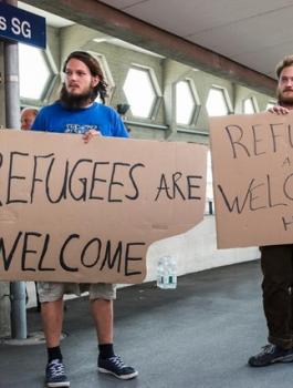 اللاجئيين السوريين  في سويسرا 