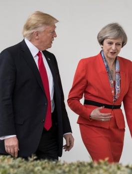 ترامب يزور بريطانيا 