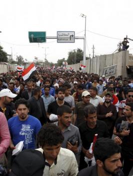 قتلى في احتجاجات بالعراق