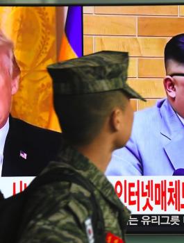 قمة ترامب والزعيم الكوري الشمالي 