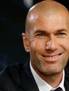 زيدان سعيد بعيادة ريال مدريد 