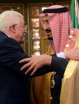 قمة سعودية فلسطينية في الرياض 