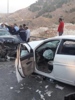 حوادث السير في الضفة الغربية 