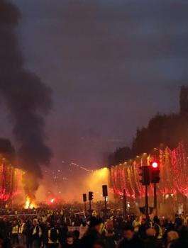 الاحتجاجات في فرنسا 