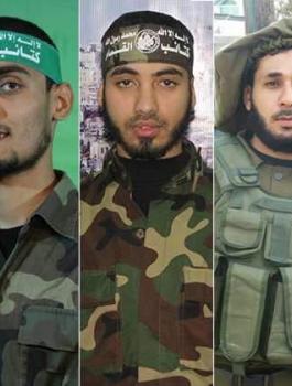 شهداء القسام في مسيرة العودة 