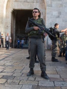 الشرطة الاسرائيلية في القدس 
