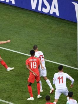 انجلترا وتونس في كأس العالم بروسيا 