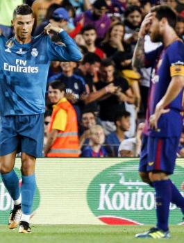 ريال مدريد وبرشلونة في كأس السوبر الاسباني 