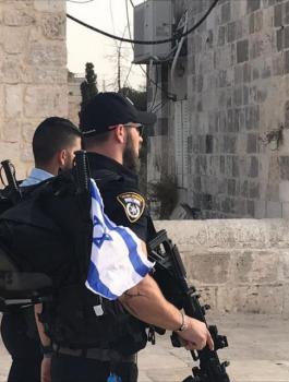 الشرطة الاسرائيلة في الأقصى 