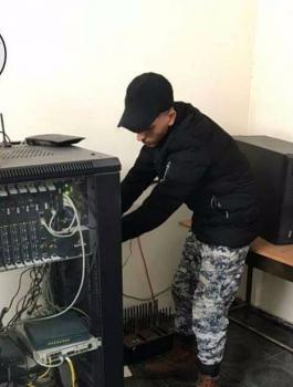 ضبط أجهزة بث وشحن أرصدة لشبكات إسرائيلية بنابلس