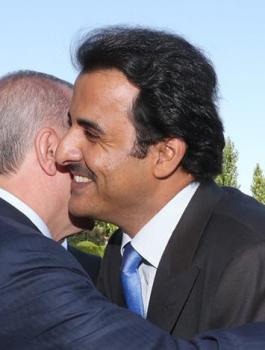 اردوغان وامير قطر 