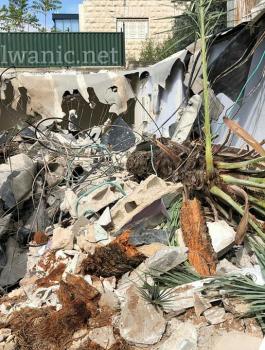 هدم في العيسوية 