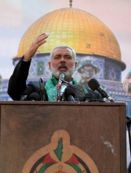 خطاب هنية في انطلاقة حماس 30 