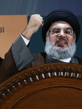 نصر الله وترامب 