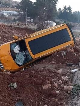 حوادث السير في الضفة الغربية 