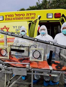 كورونا واسرائيل  