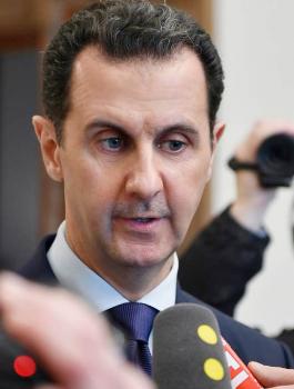 بشار الأسد والشعب السوري 