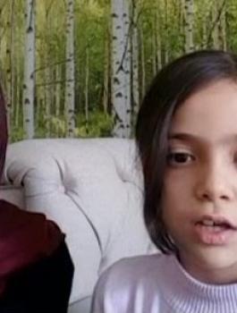 طفلة سورية توجه سؤالاُ عن الحرب