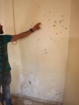 اطلاق النار على مقر الامن الوقائي في نابلس 