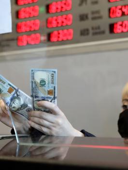 الليرة التركية والدولار الامريكي 