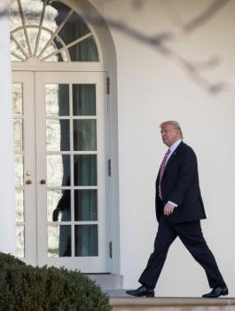 ترامب والبيت الابيض 