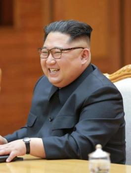 الزعيم الكوري الشمالي 