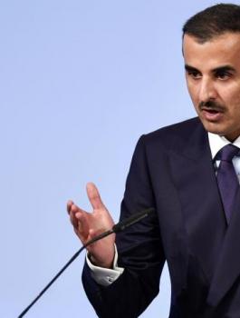 امير قطر واسرائيل 