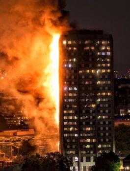  العثور على جثة مغربية ورضيعها بين ذراعيها أسفل درج أحد طوابق برج لندن