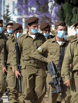 الجيش الاسرائيلي وكورونا 