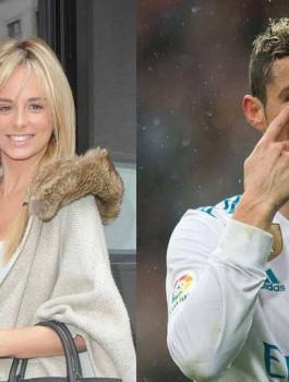 رونالدو وعارضة ازياء بريطانية 