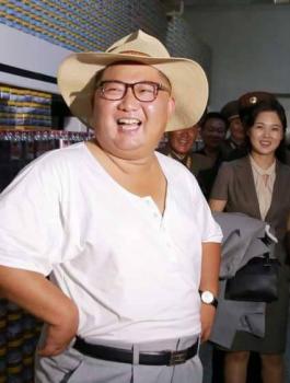 الزعيم الكوري الشمالي 