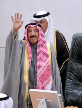 وفاة امير الكويت 