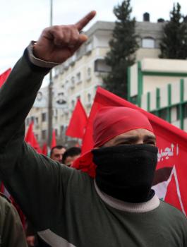 الجبهة الديمقراطية ومنظمة التحرير 