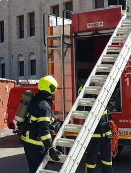 حريق منزل في عصيرة الشمالية 