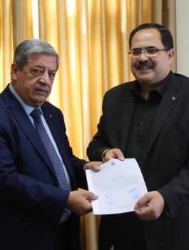 اعتماد تخصصات جديدة في جامعة الاقصى 