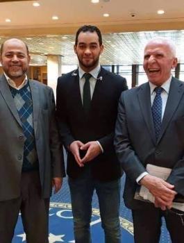 ابو مرزوق وعزام الاحمد في روسيا 