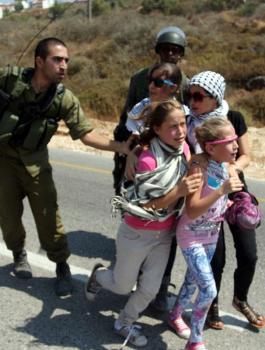 اعتقال أطفال فلسطينيين 