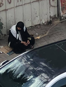 المتسولين في رام الله 