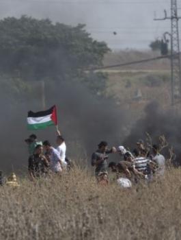 مواجهات في غزة 