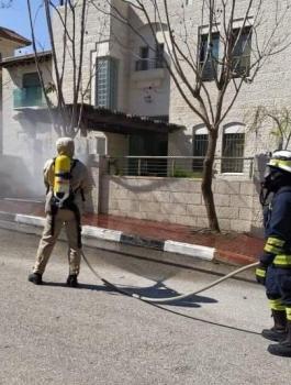 انخفاض حوادث الحرائق في فلسطين 