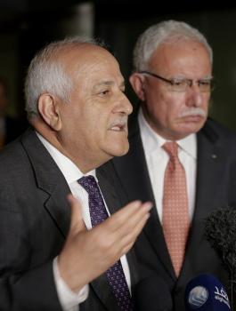 وزير الخارجية الفلسطيني ومجلس الامن 