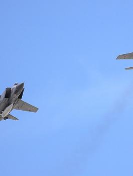 تحطم طائرة عسكرية روسية  