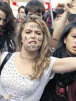 تظاهرة في فرنسا 