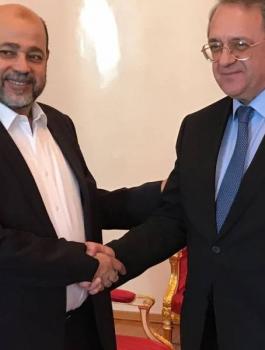 مباحثات بين حماس وموسكو 