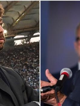 لقاء بين رئيس نادي برشلونة ورئيس نادي يوفنتوس 