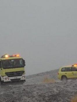 السيول في السعودية 