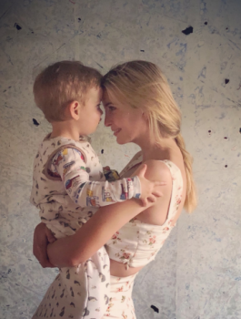 ايفانكا ترامب توجه غضباً شديداً بعد نشرها صورة مع طفلها لهذا السبب