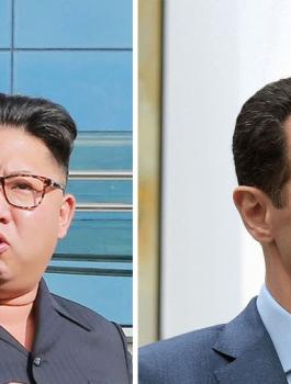 بشار الاسد وكوريا الشمالية 