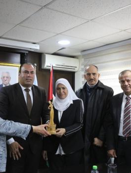 وزيرة المرأة الفلسطينية 