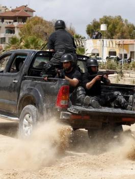 اعتقال في صفوف متطرفين بقطاع غزة 